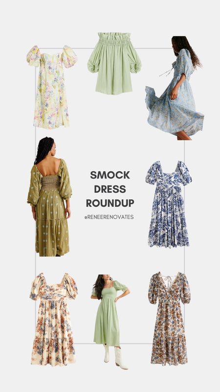 These puff-sleeve smock dresses are perfect for late summer ☀️ and the transition to fall 🍂

#LTKstyletip #LTKunder100 #LTKFind