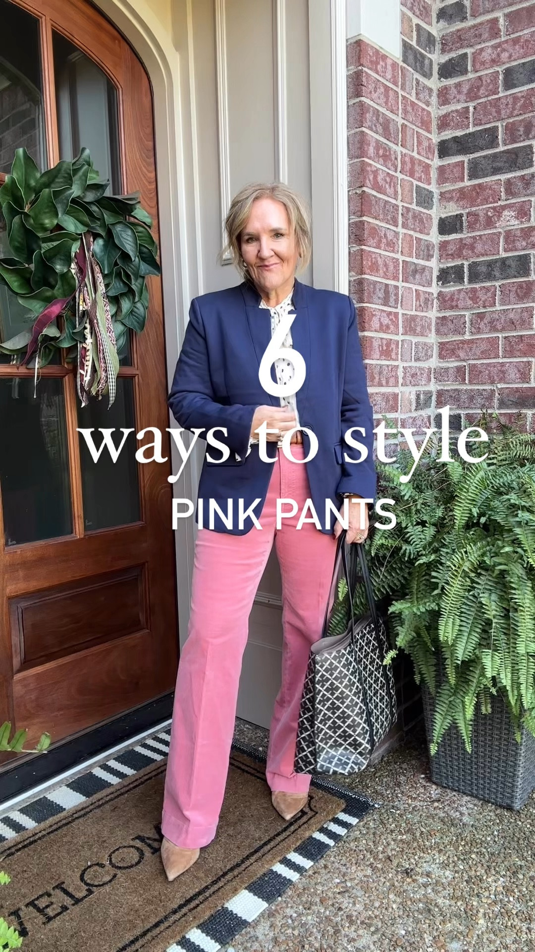 Comment if you have any questions! 
-The pink pants have a nice stretch. Order your smaller size! I’m wearing a 6 reg. Def size down. They do relax as you wear them. 
-Blazer size large code NANETTE10
-polka blouse size medium
-Fall blouse size large it’s oversized you can size down code NANETTE15 15% off
-cashmere sweater vest size medium
-tan boatneck tee size medium 
-camel wool coat size 12 reg I’ve had it for several years and they bring it back it’s so good 
-knit pink floral button down size 10
-silver metallic mock neck size medium 
-burgandy knit blazer size large 10% off code NANETTE10
-gray vest size large 
-striped blouse size large but it’s too big. I need a med 15% off code NANETTE15

My boots I always size up a half for the appointed toe 

Talbots pants, Talbots outfits, navy blazer, polkadot blouse, tan boots, camel coat, J.Crew coat, anthropology, blouse, silver blouse, holiday outfits, fall outfits, Christmas work outfit office outfit

#LTKOver40 #LTKMidsize #LTKSaleAlert