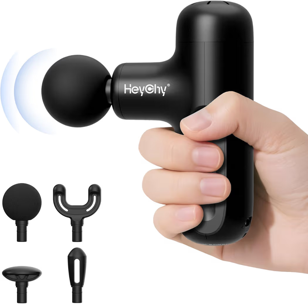 Mini Massage Gun Deep Tissue, Handheld Portable Mini Travel Size Percussion Deep Tissue Massager ... | Amazon (US)