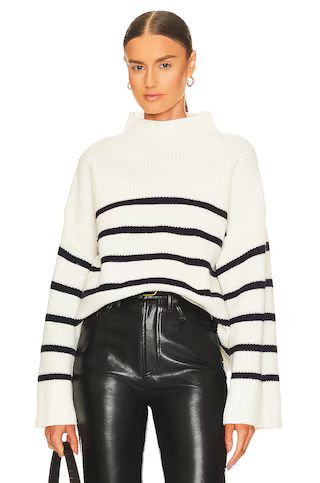 A.L.C. Louise Sweater in Off White & Navy from Revolve.com | Revolve Clothing (Global)