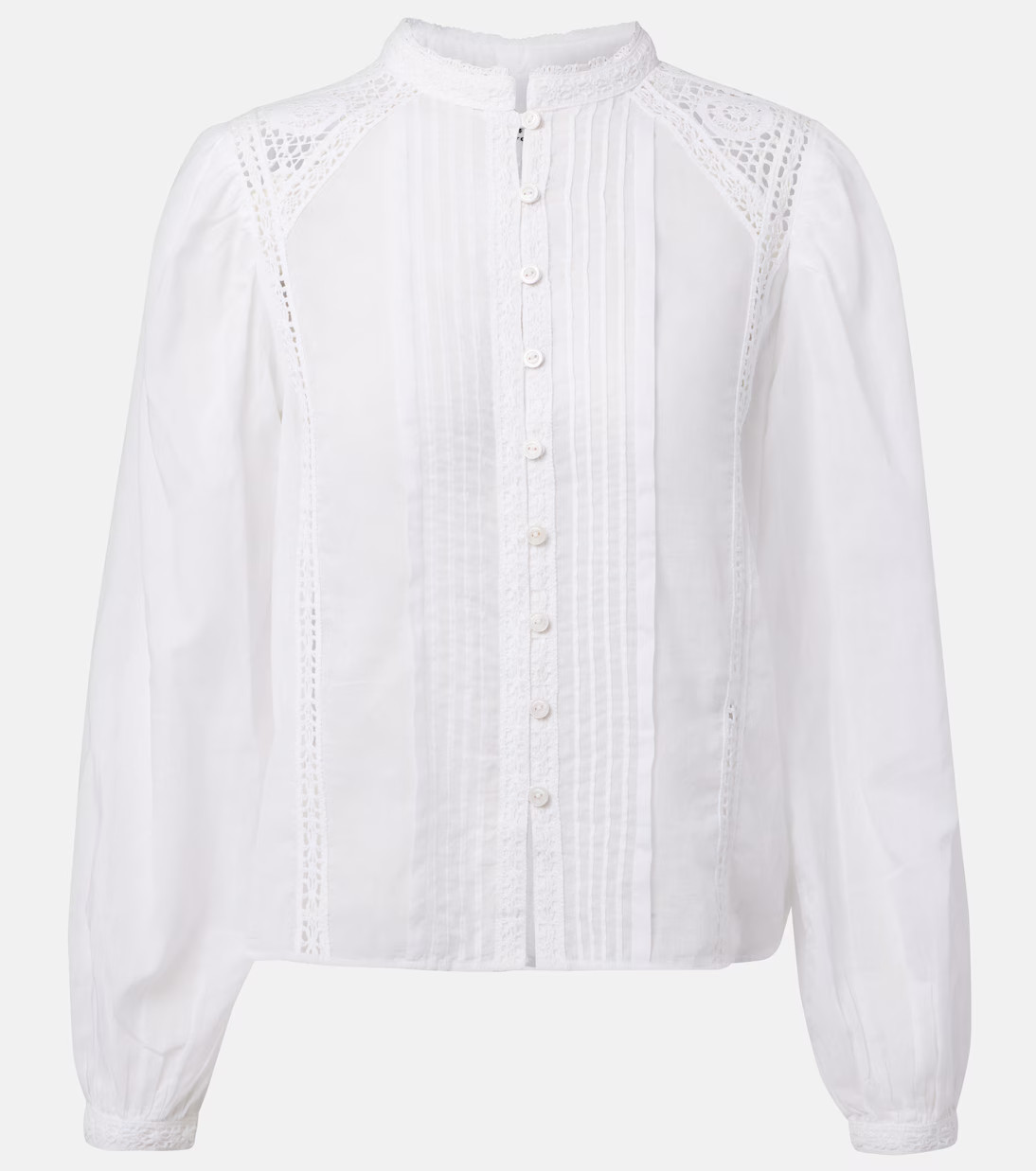 Greicy open-knit cotton blouse | Mytheresa (US/CA)