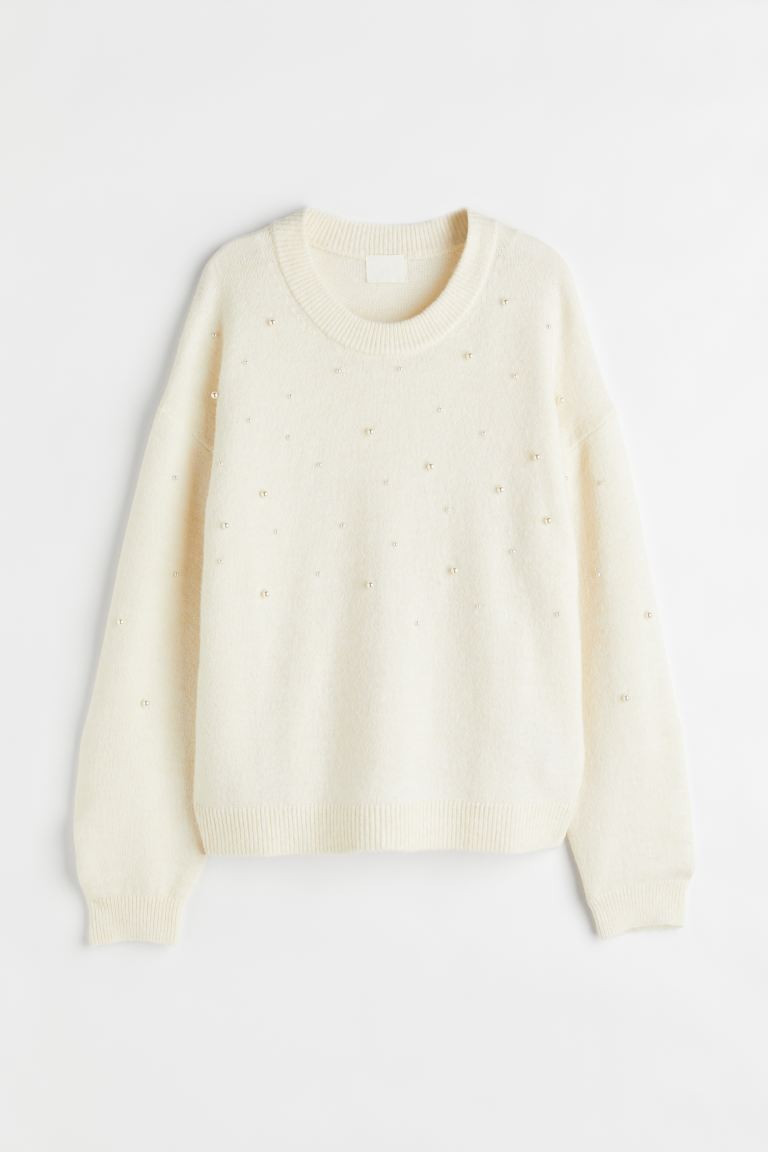Beaded Sweater | H&M (US + CA)