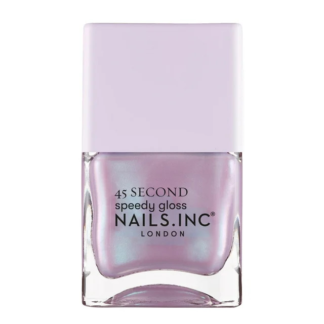 Nails.INC Quick Drying Nail Polish, Lana, Lilac and Blue Shimmer, 0.47 fl oz | Walmart (US)