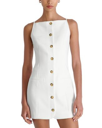Azra Twill Square Neck Mini Dress | Bloomingdale's (AU)