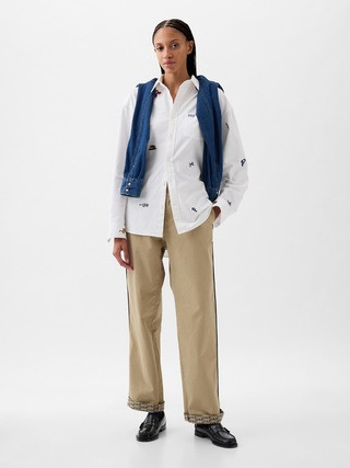 GAP × Embroidered Oxford Shirt | Gap (US)