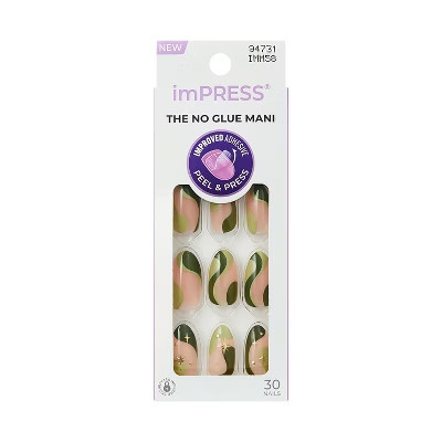 KISS Products imPRESS Fake Nails - Shining - 33ct | Target