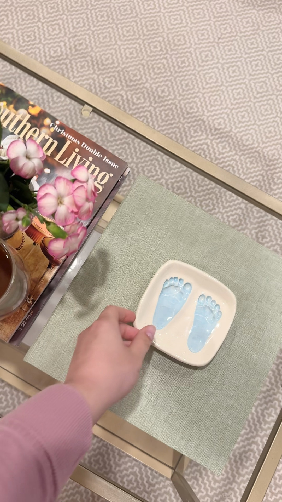 I got the 11x10 album! The footprint dish is Cowtown Clay 🤍

#LTKSeasonal #LTKFamily