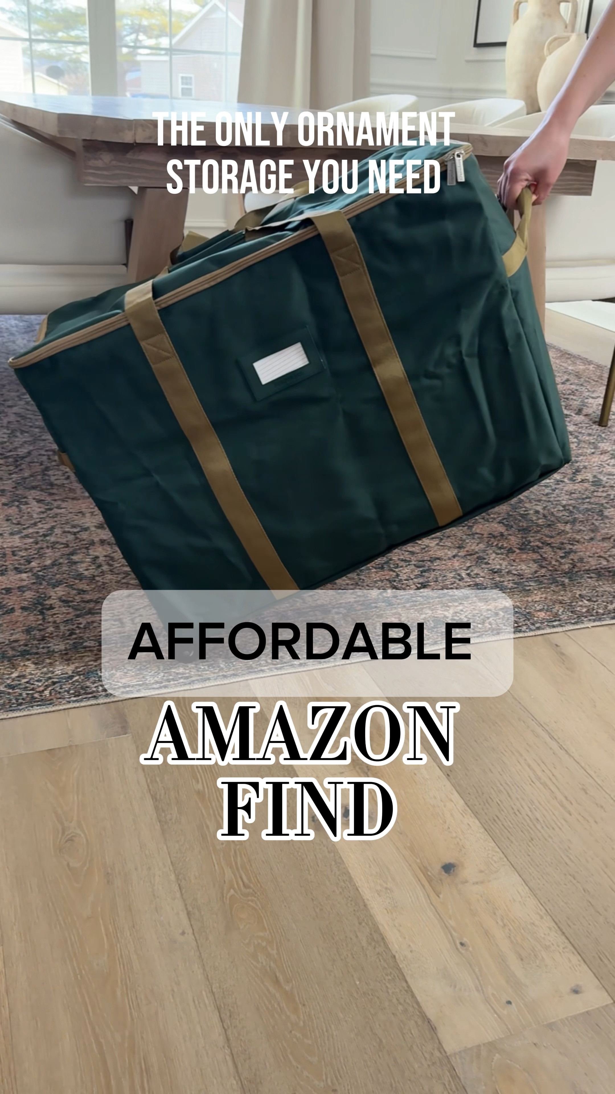 Amazon finds, Amazon storage, ornaments organizer, ornament storage 

#LTKVideo #LTKhome #LTKSeasonal