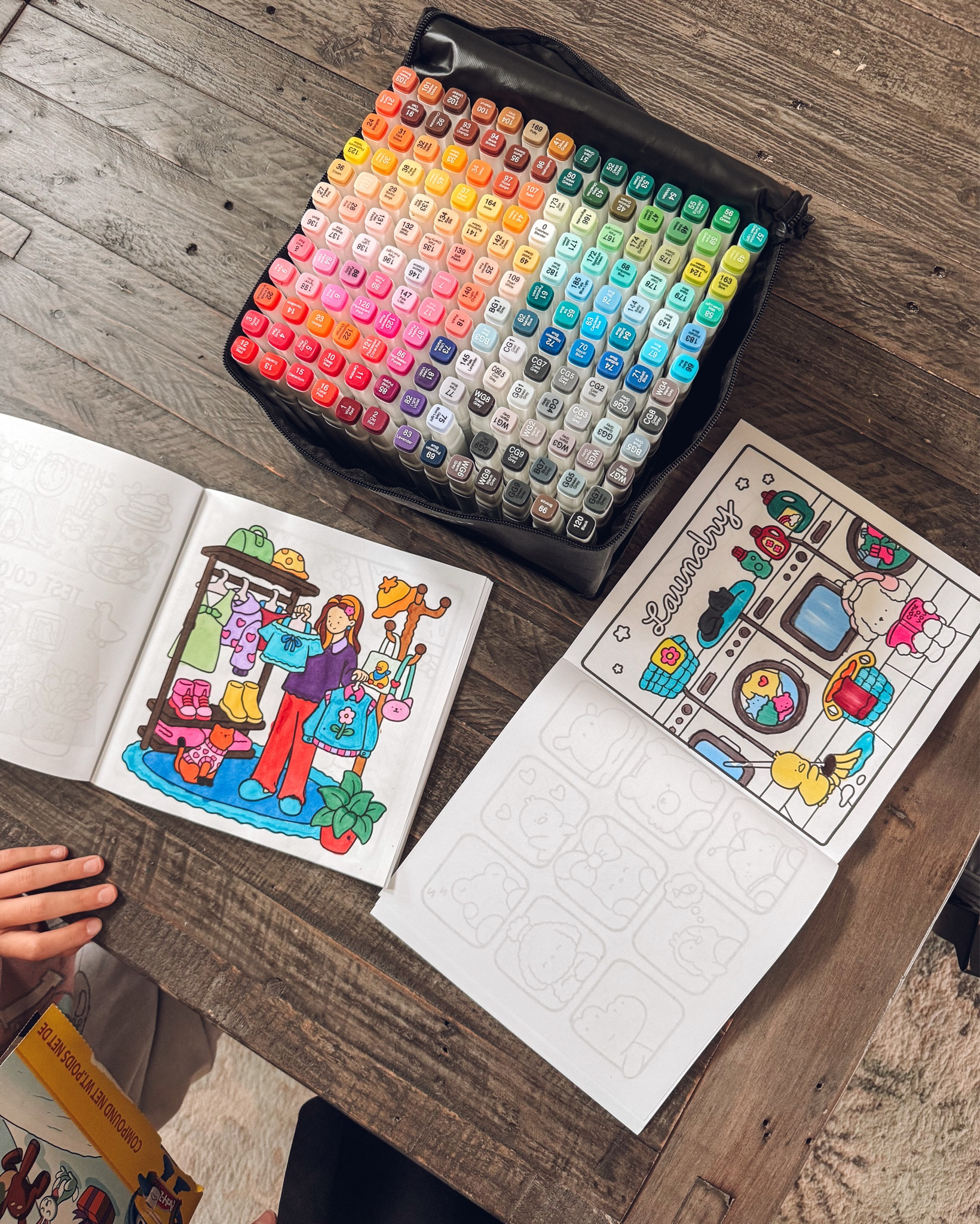 Quiet time activities are becoming a necessity in our house this summer! Bought these coloring books and they’re the sweetest pictures! A new set of markers and we have a quiet afternoon. Bought the 168 pack and the colors are spectacular!

#LTKFamily #LTKGiftGuide #LTKKids