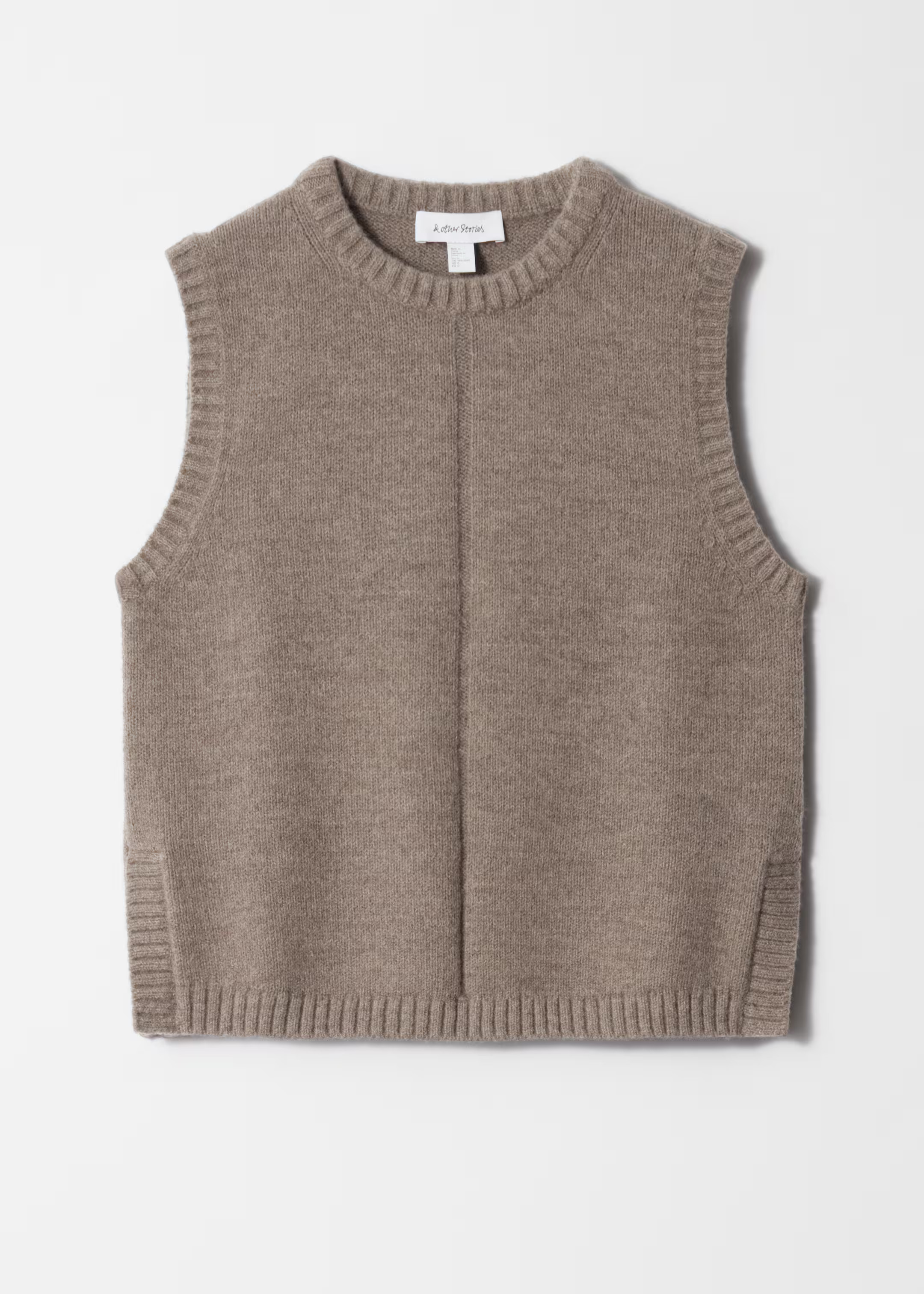 Knitted Sweater Vest | H&M (UK, MY, IN, SG, PH, TW, HK)