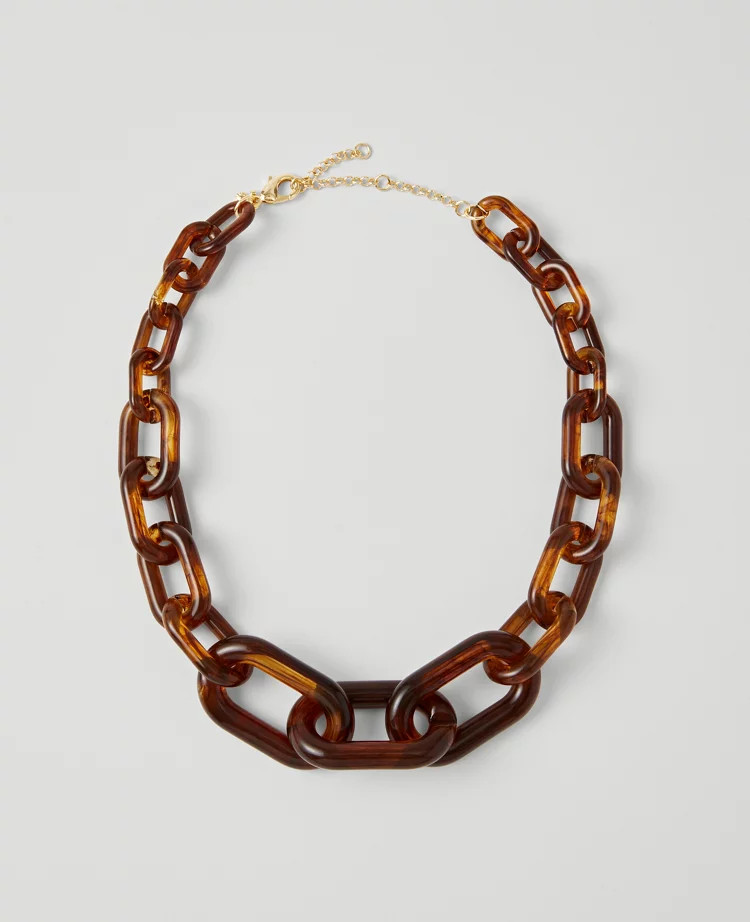 Oversized Link Necklace | Ann Taylor