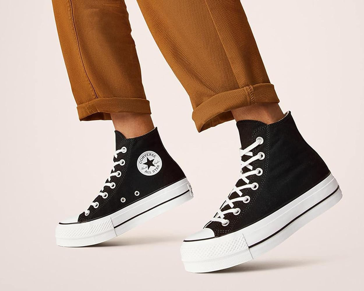 Converse Women's Chuck Taylor Lift All Star High Top Sneakers | Amazon (US)