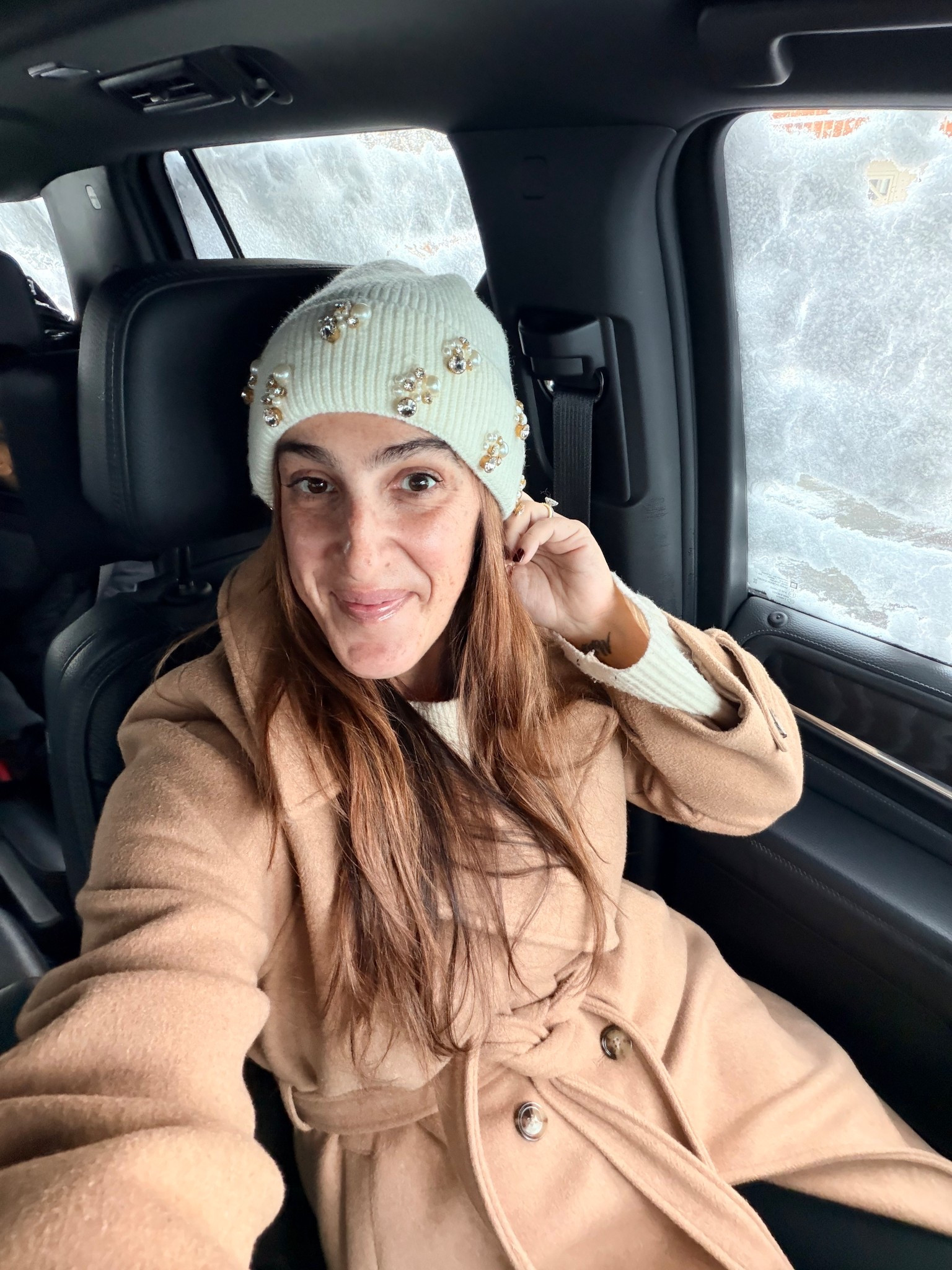 My bedazzled beanie is on sale for 50% off! Would be a super cute gift idea! 

#LTKCyberWeek #LTKGiftGuide #LTKHoliday