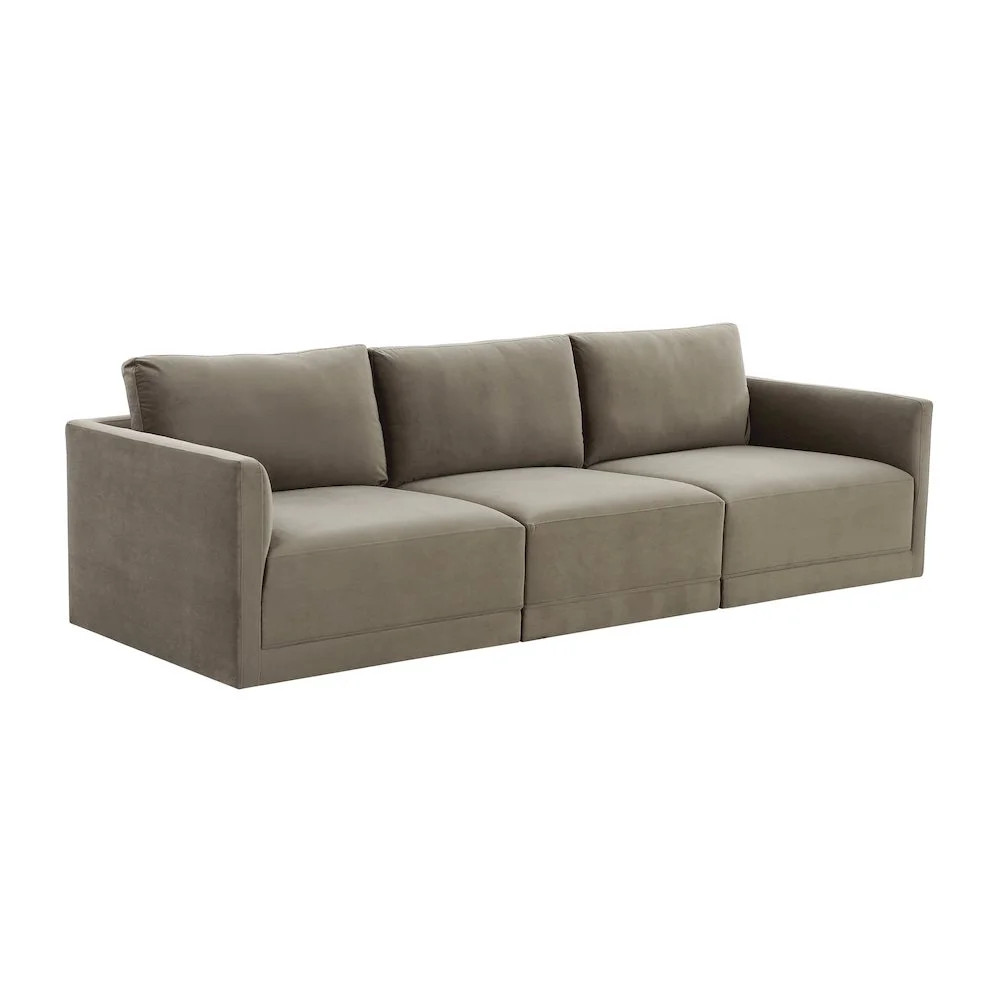 TOV Furniture Willow Taupe Modular Sofa | Walmart (US)