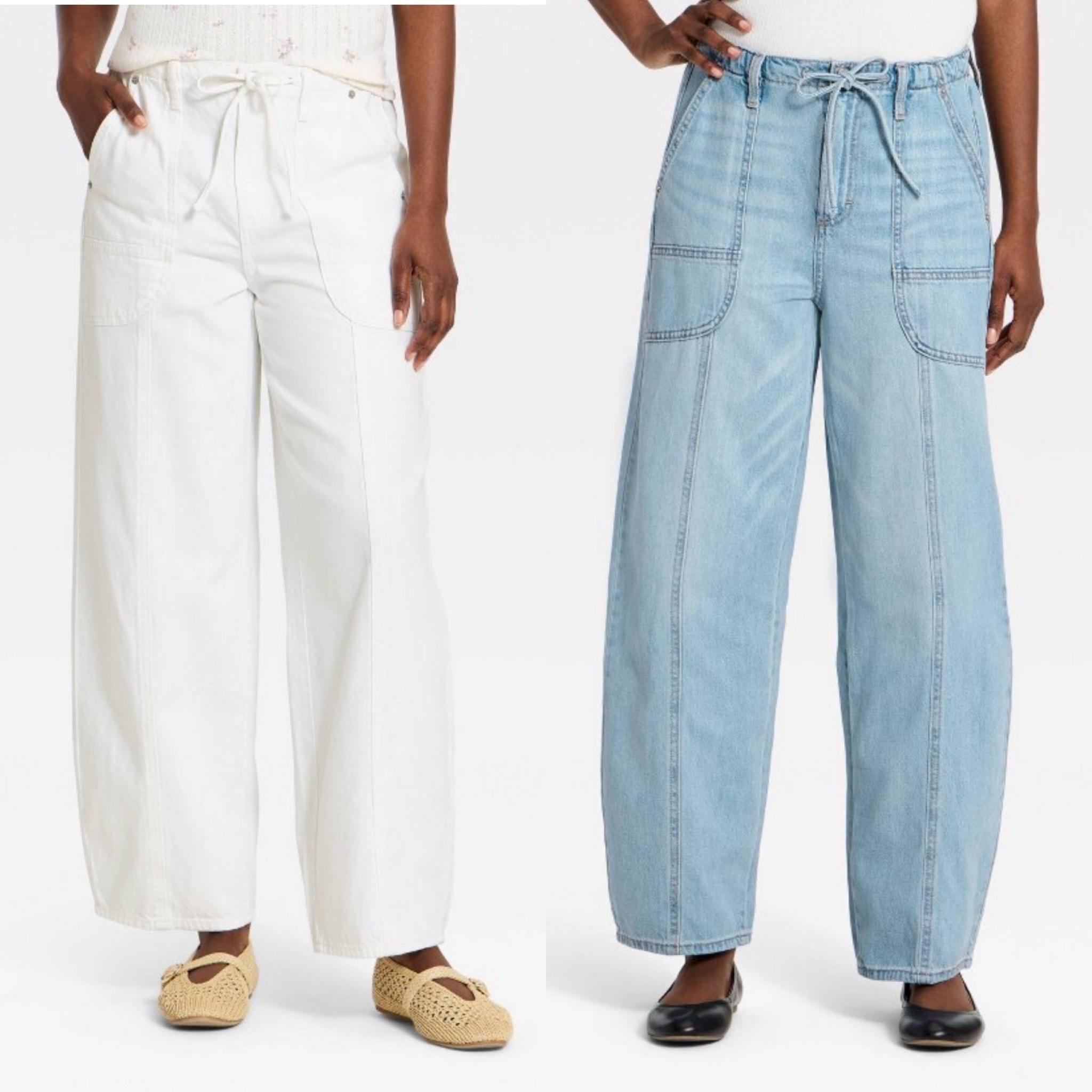 Target new arrivals 
Pull on barrel jeans

#LTKSaleAlert #LTKSeasonal