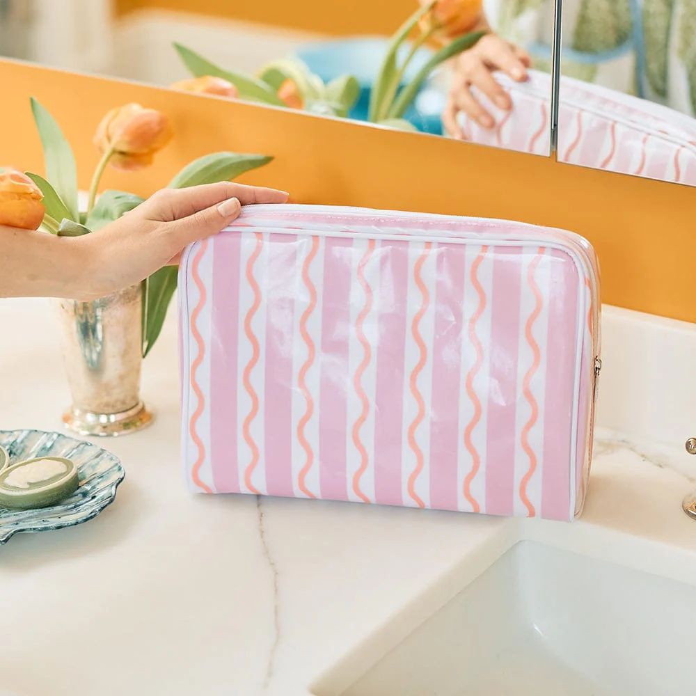 Large Patterned Toiletry Bag | Weezie Towels