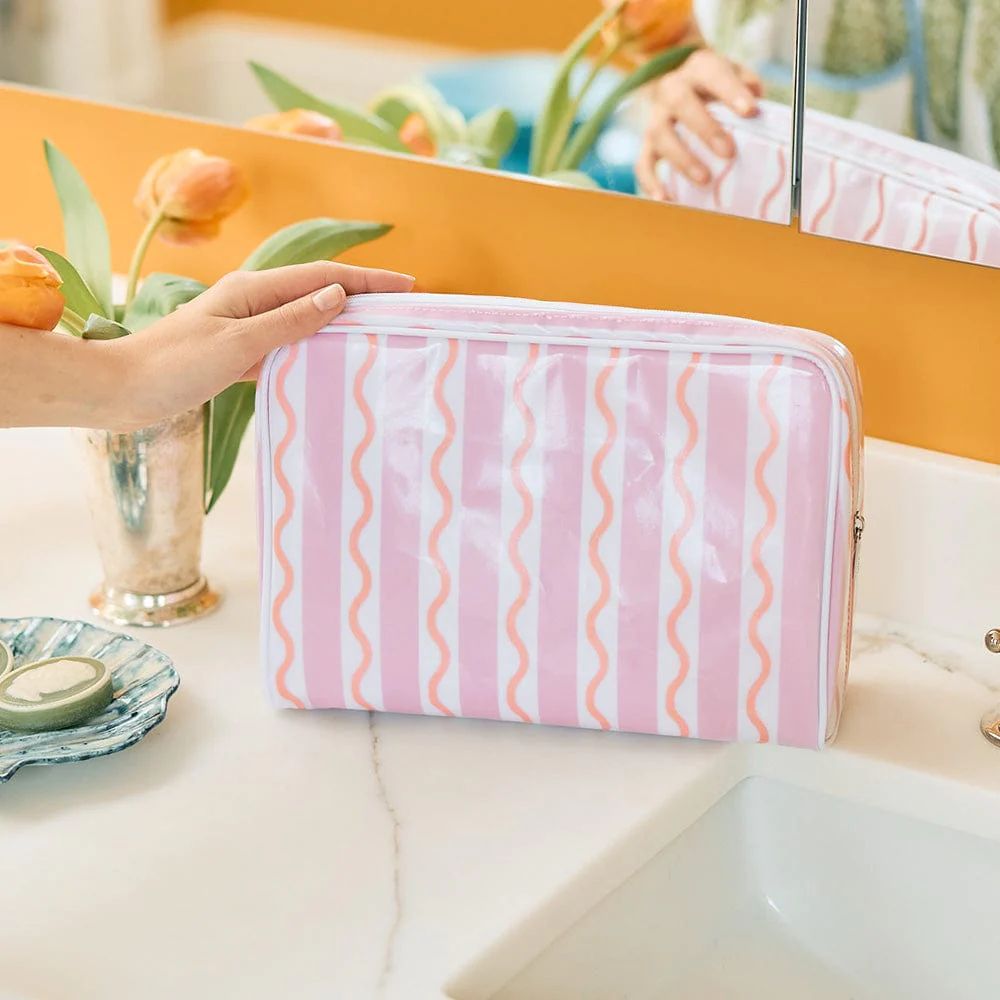 Large Patterned Toiletry Bag | Weezie Towels