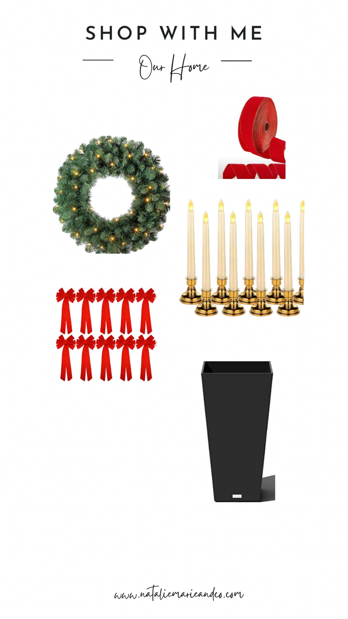 Christmas decor. Keep it simple and build on it every year.

#LTKSeasonal