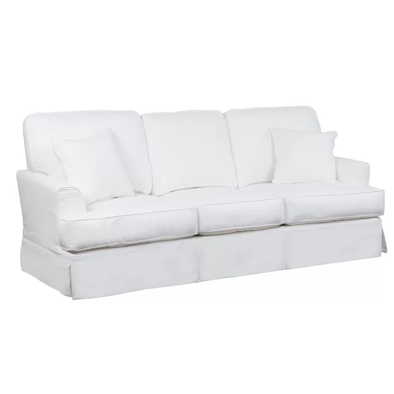 Elenora 88'' Slipcovered Sofa | Wayfair North America