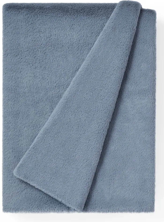 Marcella Faux Fur Throw Blanket | Nordstrom