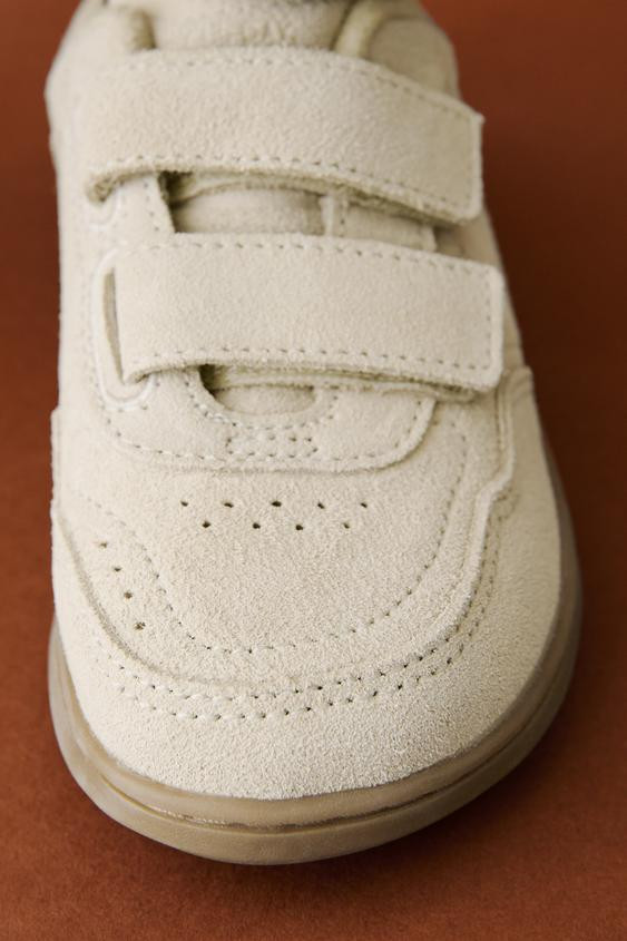 STRAPPY LEATHER BAREFOOT SNEAKERS | Zara US