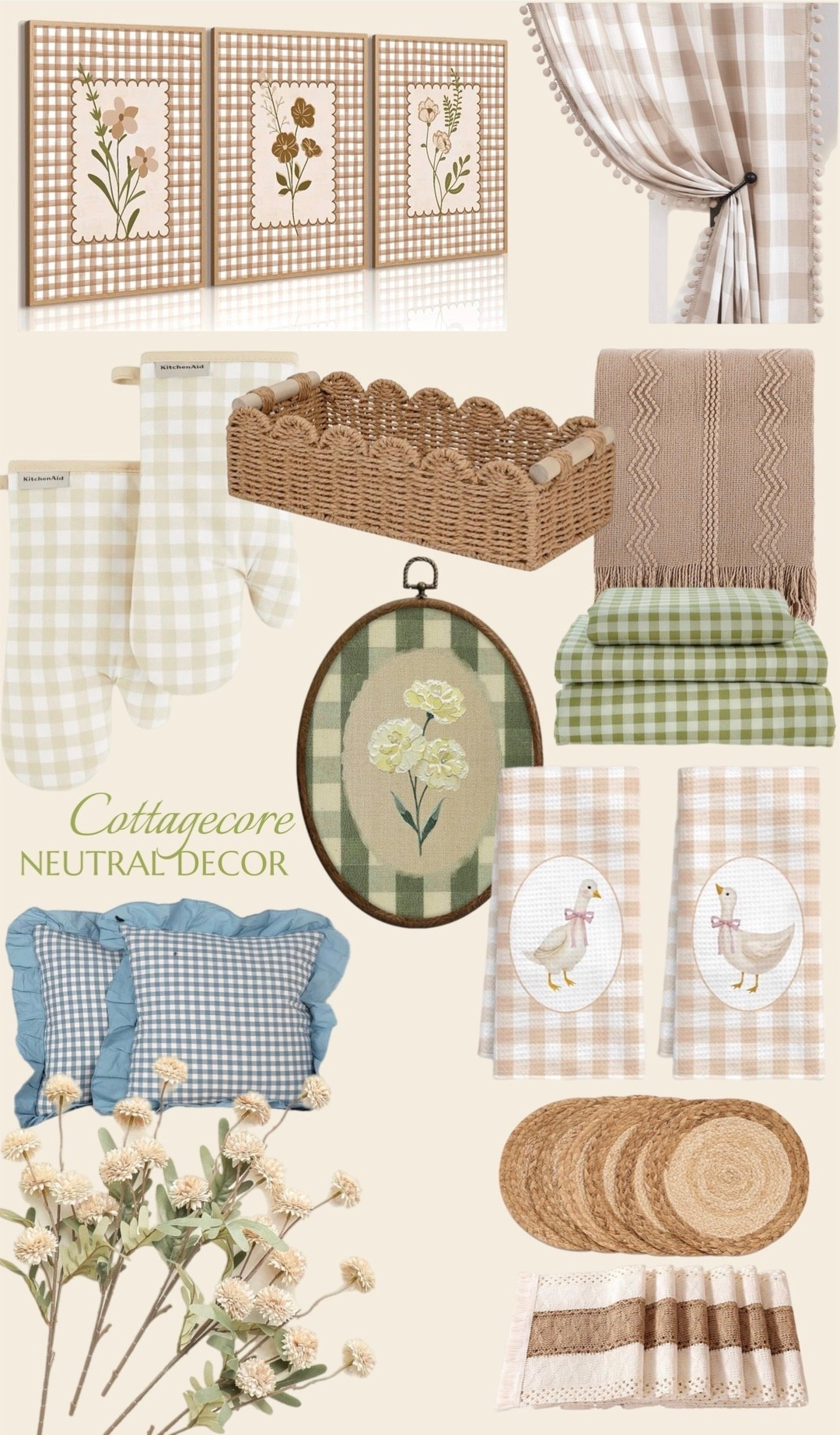 Cottagecore Neutral Decor 

#LTKU #LTKSeasonal #LTKHome