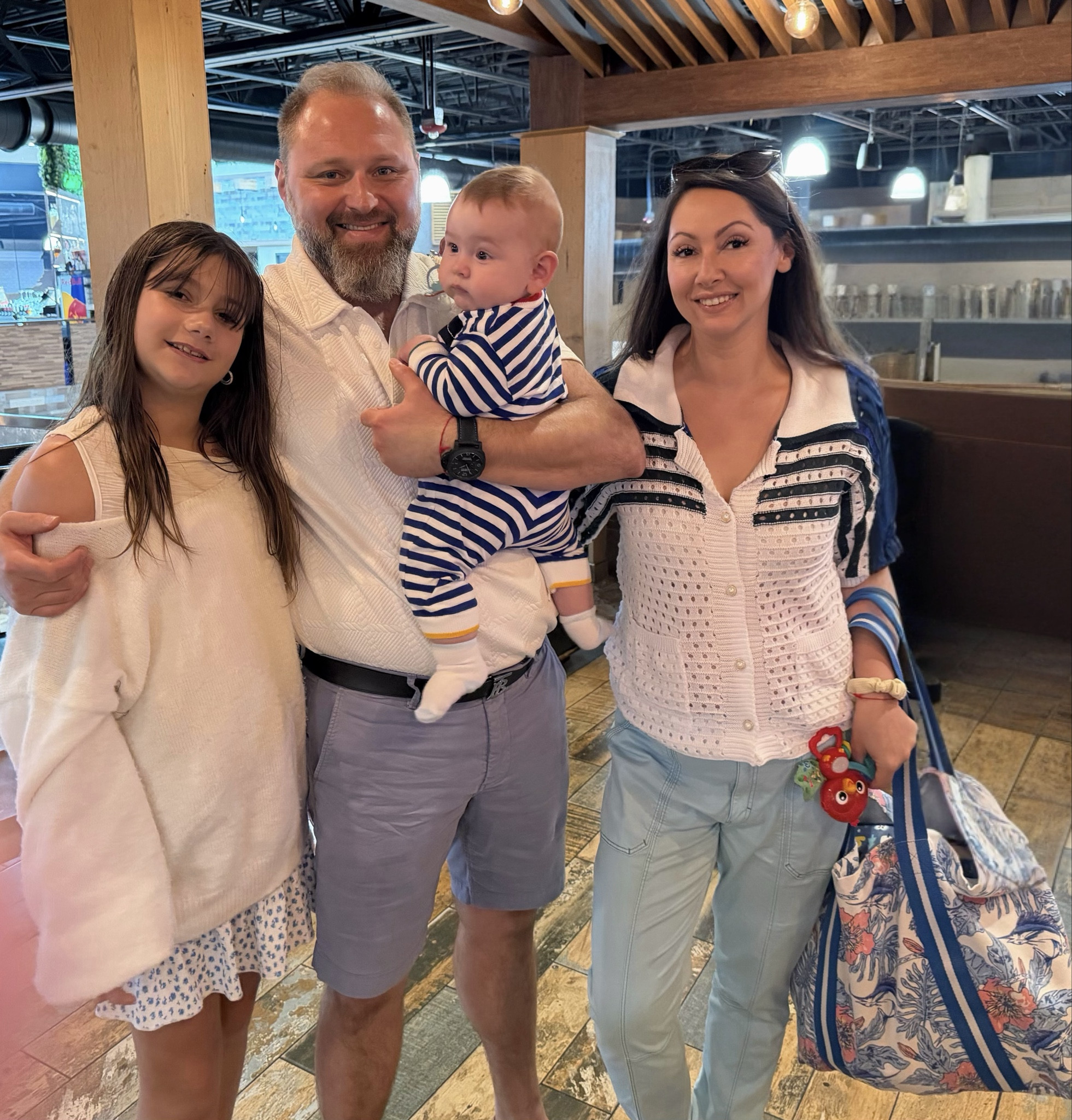 We visited one of our favorite spots in the Naples area Seed to Table for lunch and very serious dessert business 🍰
Nathan’s very first visit

Shoutout to the super kind gentleman who volunteered to take our family photo and accidentally covered the camera with his finger in 9 out of 10 pics 🤣📸

But hey we still got one perfect shot of the whole family so we’re calling it a win 🥇💛

#LTKstorytime #LTKmomlife #LTKdayinmylife