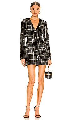 SAU LEE Audrey Dress in Black & Gold from Revolve.com | Revolve Clothing (Global)