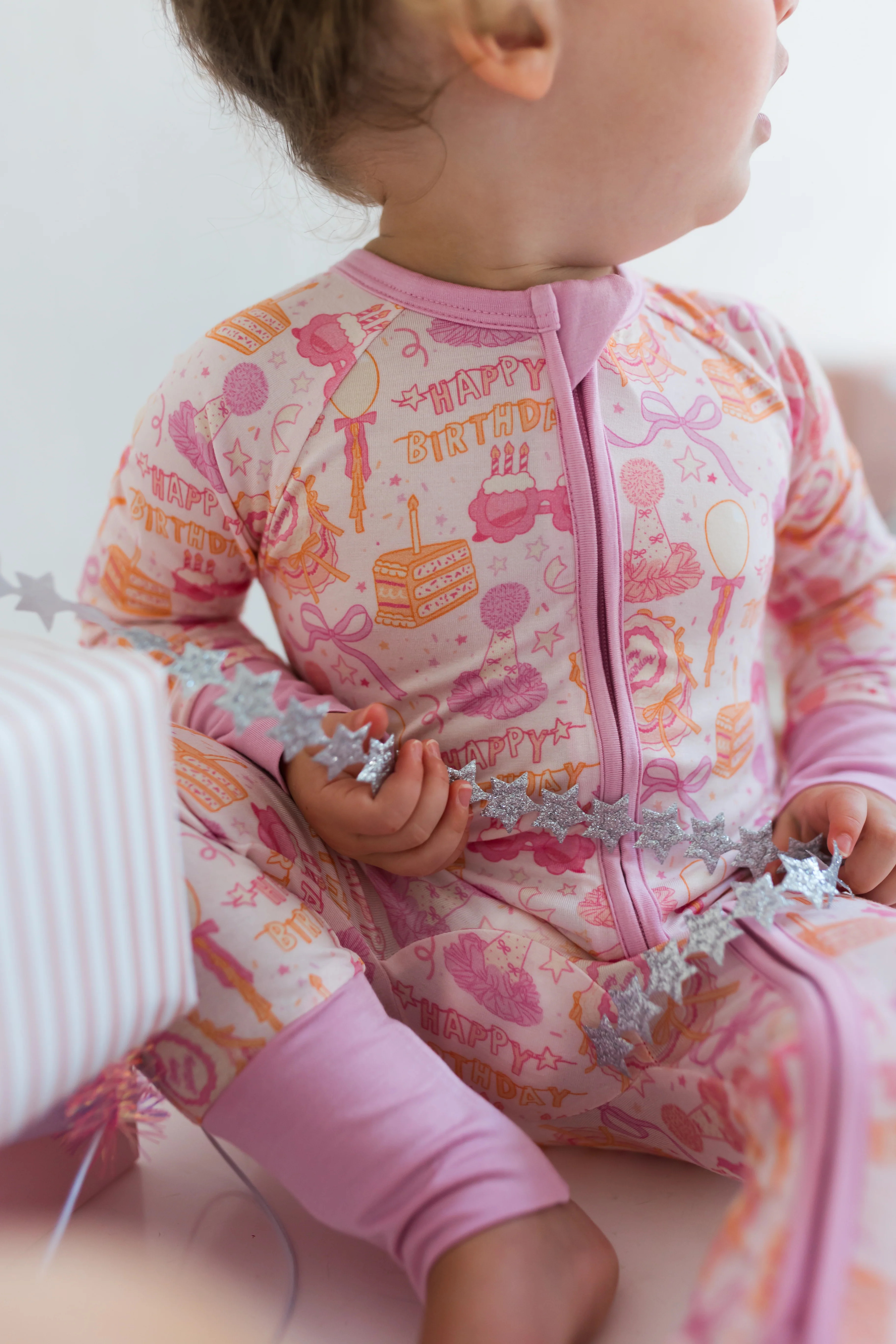 Birthday Girl Zipper Romper | In My Jammers