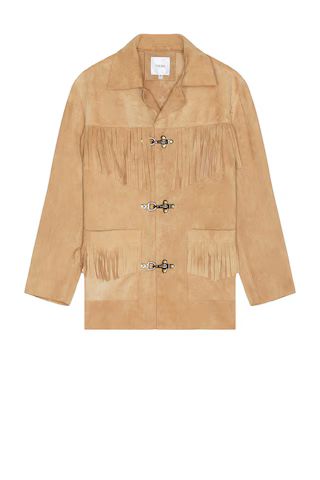 Suede Fringe Jacket | FWRD 