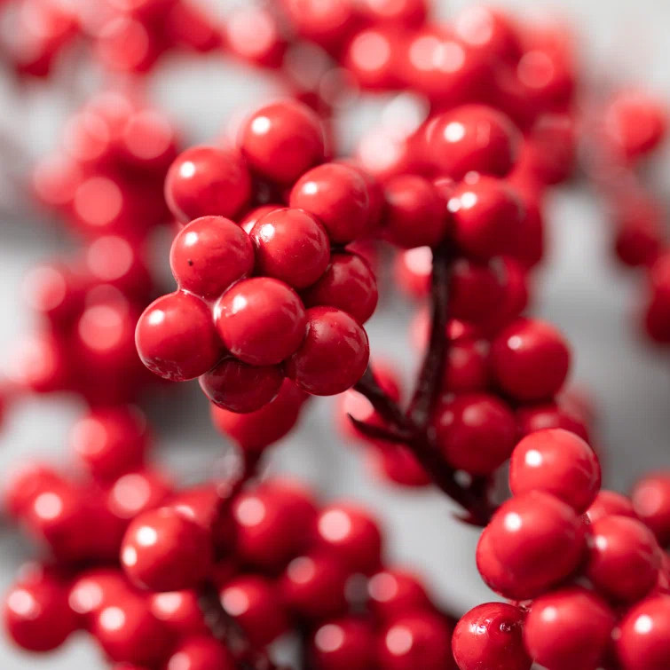 64" Artificial Red Berry Garland | Wayfair North America