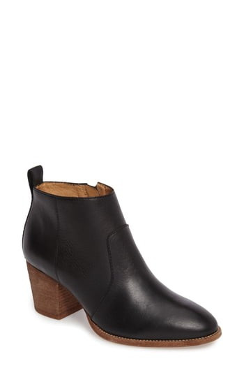 Women's Madewell Brenner Bootie, Size 5.5 M - Black | Nordstrom