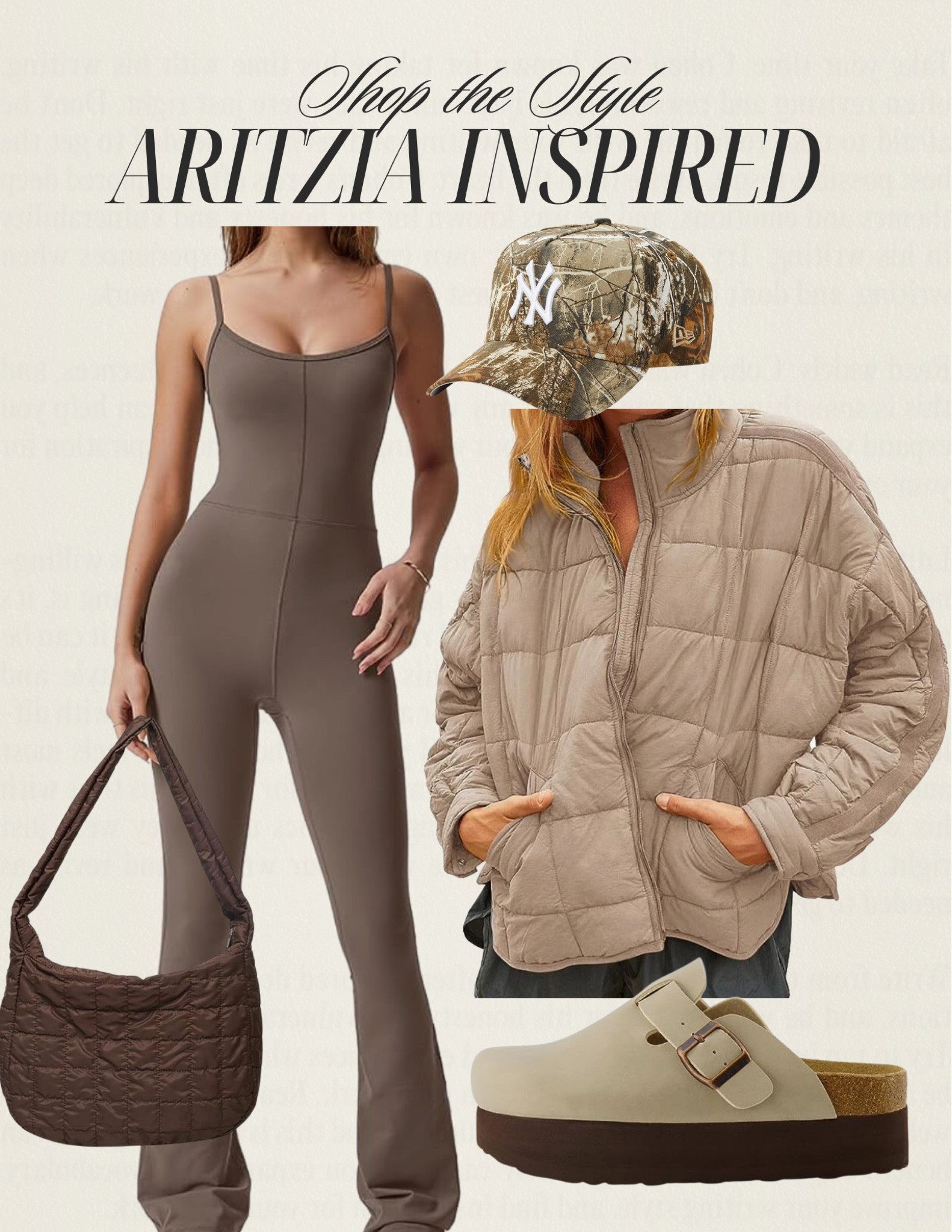 Aritzia + Free People inspired look for less ✨

Fall outfits, fall fashion, Aritzia jumpsuit, Birkenstock platform dupe, fall shoes, camouflage 

#LTKfindsunder50 #LTKfindsunder100 #LTKstyletip