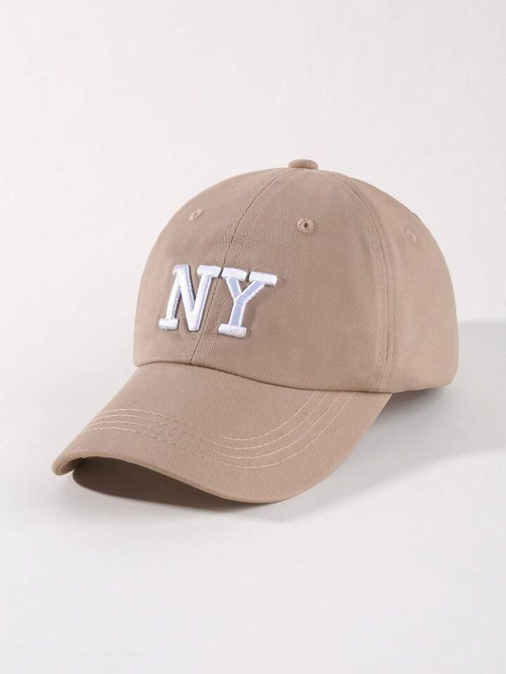 1 Pieza Clásico Gorra De Béisbol Casual Para Mujer Bordada Con Letra Para Uso Diario | SHEIN