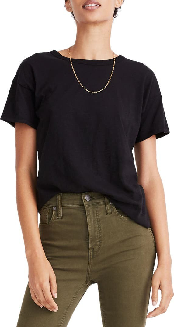 Whisper Cotton Crewneck T-Shirt | Nordstrom