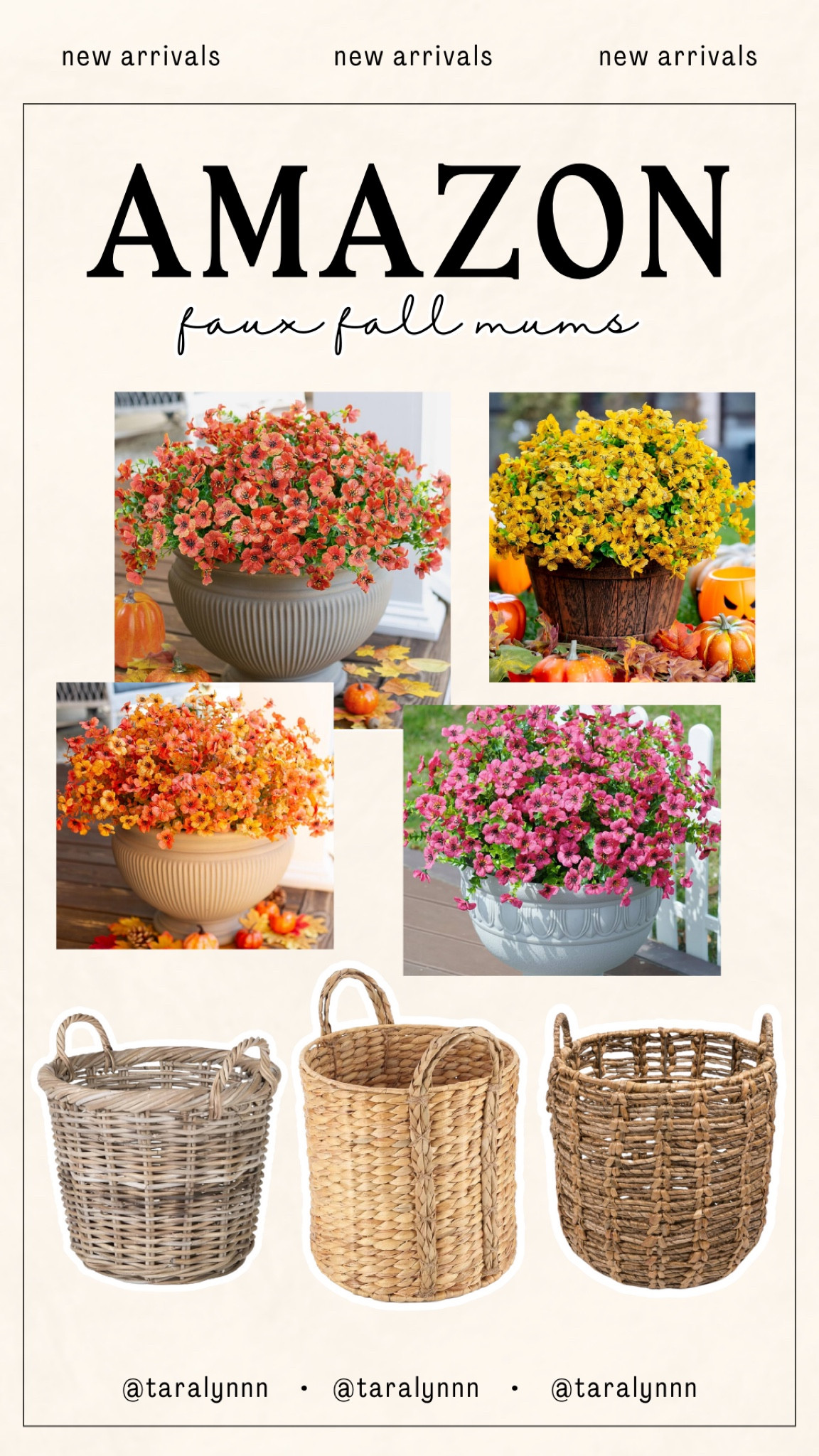 Amazon Faux Fall Mums & Baskets for the perfect fall porch

#fall #home #porch #mums #fallhome #holiday #halloween #amazon #amazonhome

#LTKStyleTip #LTKHome #LTKSeasonal