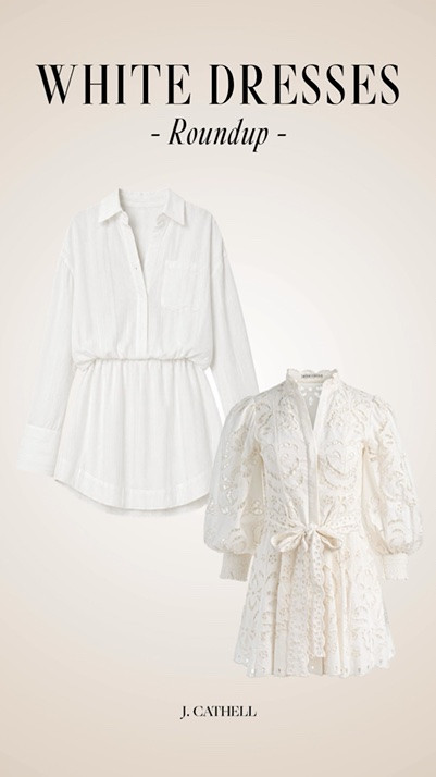A good white dress is the unofficial uniform of summer ☀️🤍

From casual daytime styles to vacation-ready favorites and dresses perfect for brunch, beach dinners, bridal events, and everything in between, this roundup is filled with the white dresses I am loving right now.

Easy, timeless, and endlessly versatile, these are the pieces you'll reach for all season long—and probably for many summers to come.

Shop the full White Dress Roundup below. ✨ 

 #WhiteDress #SummerStyle #LTKStyle #LTKFinds #SummerFashion #VacationStyle #ResortWear #WhiteDressSeason #SummerWardrobe #ClassicStyle #EffortlessStyle #FashionFinds #VacationOutfits #StyleInspiration

#LTKSeasonal #LTKootd #LTKSeasonal #LTKOver40