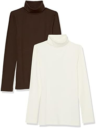 Amazon Essentials Women's Slim-Fit Layering Long Sleeve Knit Rib Turtleneck Top (Available in Plu... | Amazon (US)