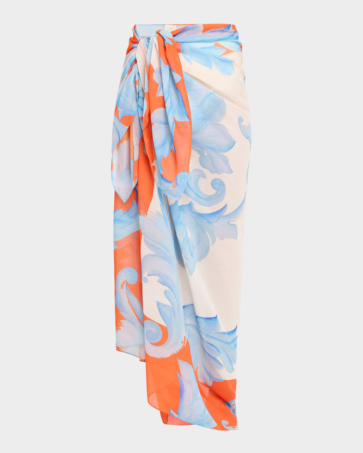 Canopee Printed Sarong Coverup | Neiman Marcus