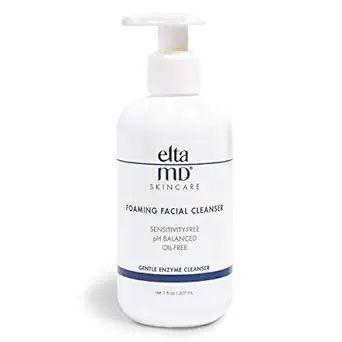 EltaMD Foaming Facial Cleanser, Gentle, Oil-free, Sensitivity-free, Dermatologist-Recommended Enz... | Amazon (US)