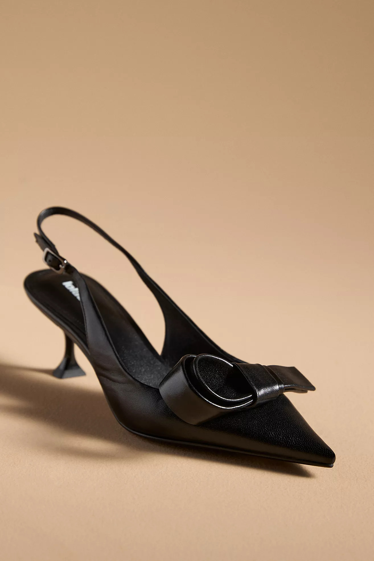 Bibi Lou Knotted Slingback Heels | Anthropologie (US)