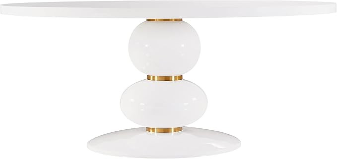 TOV Furniture Arianna 72" Round Dining Table | Amazon (US)