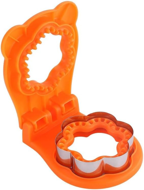 Sandwich Cutter And Sealer, Flower Shaped, Sturdy And Durable, Orange | Amazon (US)