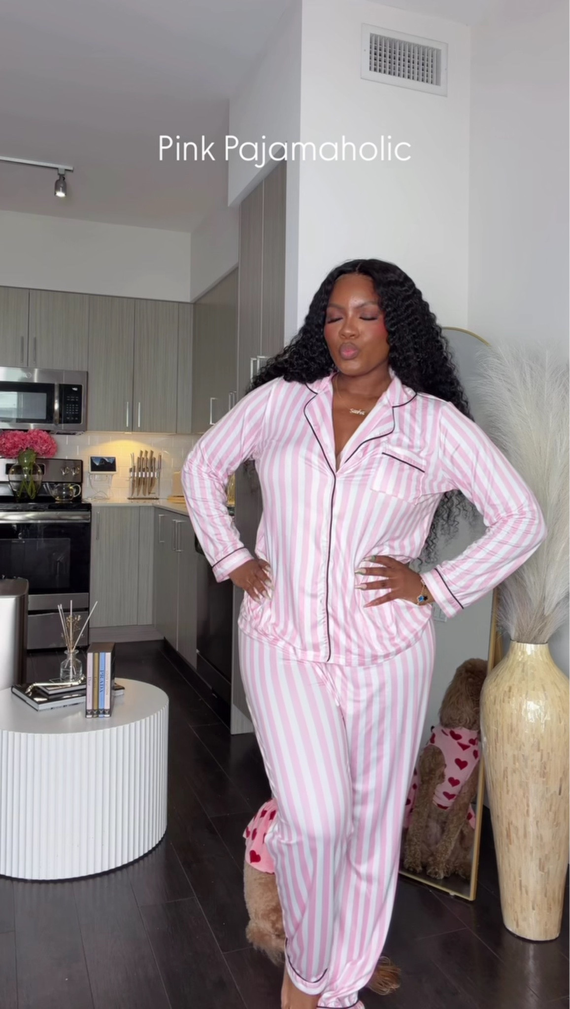 Pink pajamas just make the whole night routine feel a little cuter. 💕 Whether it’s skincare, catching up on a show, or pretending I’m going to bed early for once 😂… a matching set makes staying in feel like a vibe. Cozy, feminine, and definitely pajama drawer approved.

#LTKStyle #PajamaSet #CozyGirl #Loungewear

#LTKselfcare