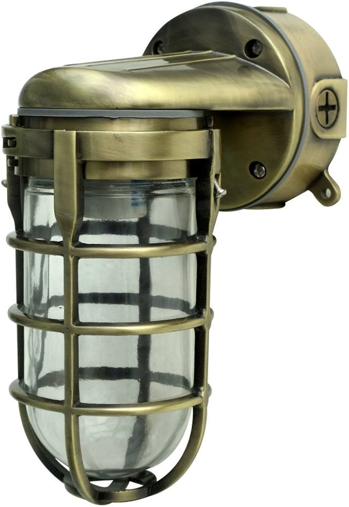 Woods L1707SVAB Traditional 100W Incandescent Weather Industrial Light; Suitable for Indoor and O... | Amazon (US)