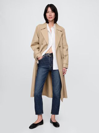 High Rise Cheeky Straight Jeans | Gap (US)