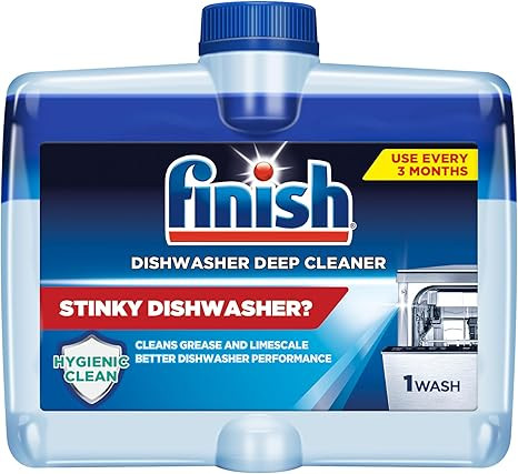 Finish Dishwasher Cleaner Liquid, Deep Cleans Hidden Grease & Limescale, Fights Odors & Maintains... | Amazon (US)