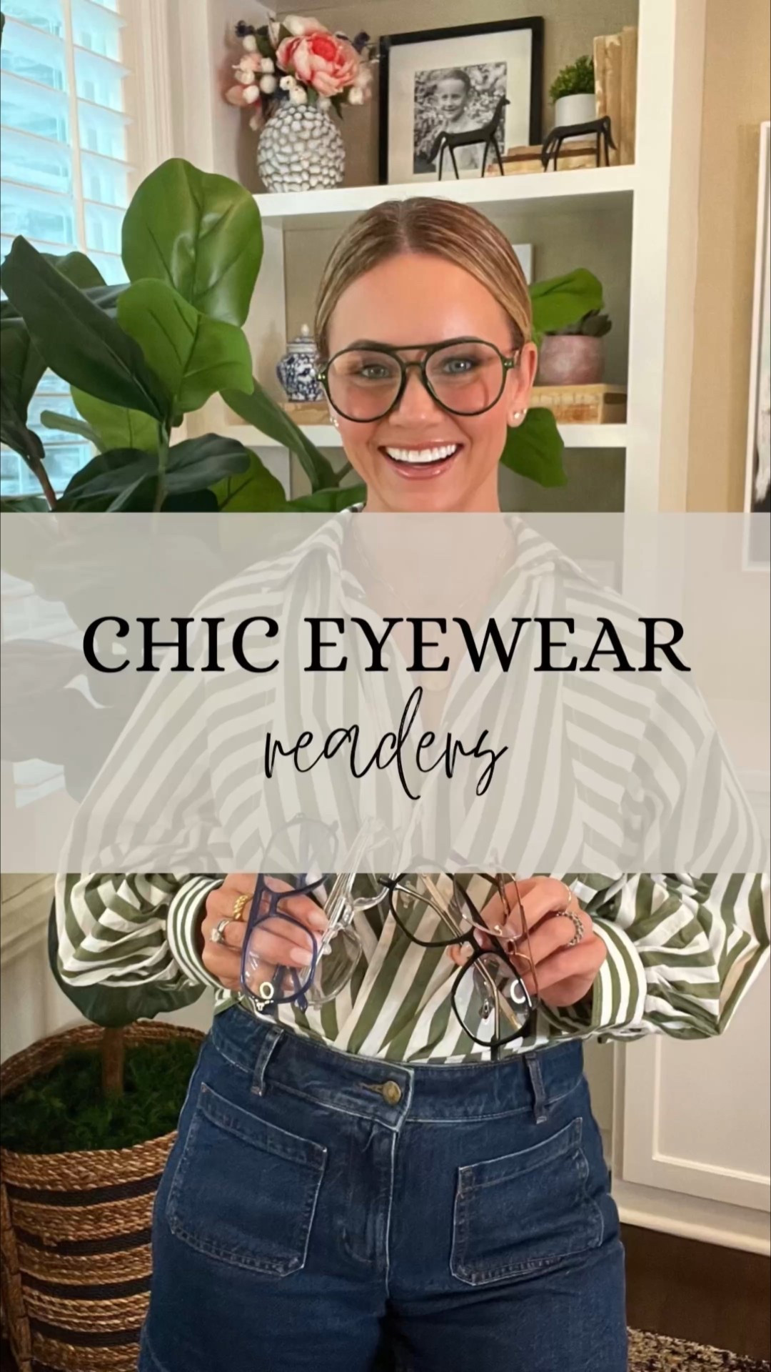 Stylish, fashion forward, chic and  affordable reading glasses!  Use code: KBSTYLED10AM for a discount…good for 30 days!

#kbstyled #readingglasses #glasses #chicglasses #womensglasses #readers #amomomareadingglasses #amomomapartner #amomoma

#LTKStyleTip #LTKOver40 #LTKFindsUnder50