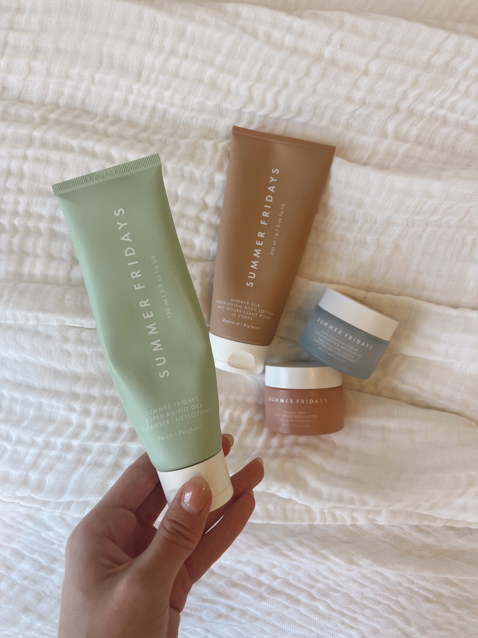 My everyday skincare products! They are gentle & clean- I couldn’t recommend more! 

#skincare #facewash #moisturizer  #cleanbeauty #summerfridays

#LTKSpringSale #LTKbeauty #LTKfindsunder50
