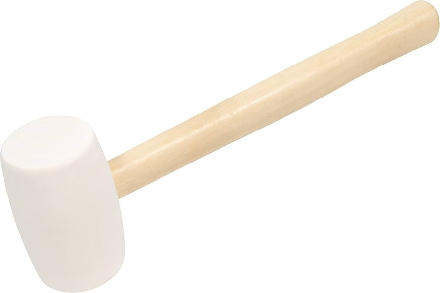 QEP 61613 16 oz. White Rubber Tile Tapping Mallet | Amazon (US)